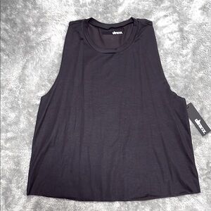 Ultracor Black Sleeveless Top